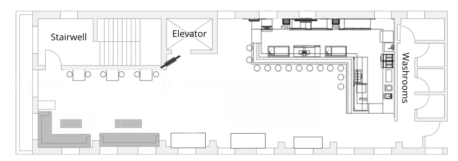 Architectural baseline floor plan